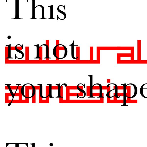 bleak036 - Cultural Amnesia - This Is Not Your Shape (CDr)